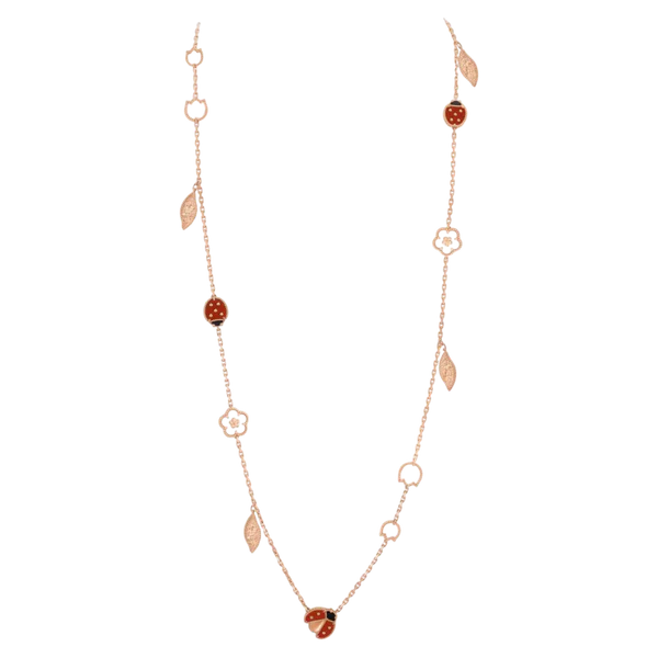VCA Lucky Spring Long Necklace 15 motifs