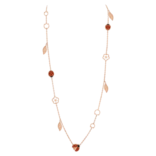VCA Lucky Spring Long Necklace 15 motifs