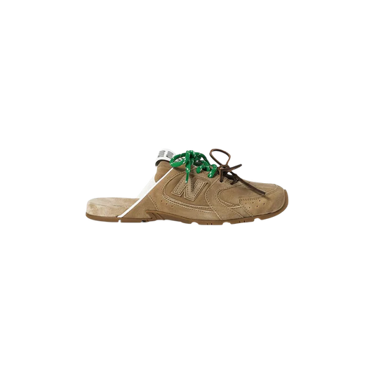 Miu Miu x New Balance 530 SL faded suede mules